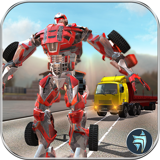Car Robot Transport Truck icon
