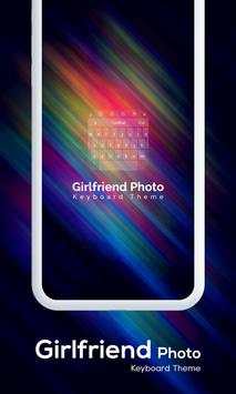 My Photo Keyboard Girlfriend Photo Keyboard Theme screenshot 1
