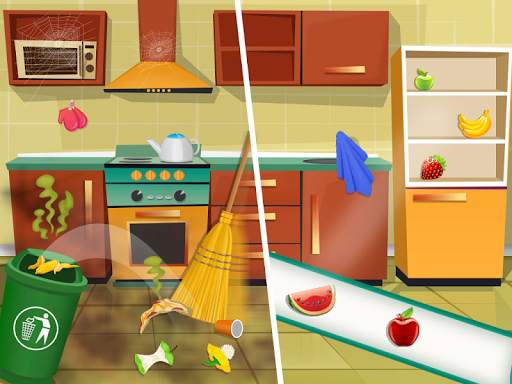 Messy House Cleaning - Home Cleaning Activities screenshot 2