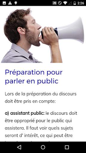 Cours Parlant screenshot 4