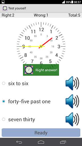 Tell Time In English 4 تصوير الشاشة