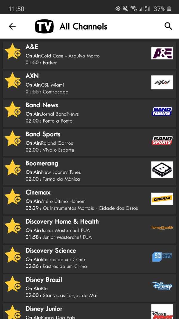 Brazil TV Guide screenshot 5