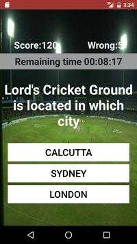 Cricket Stadium Quiz screenshot 3