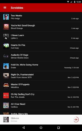 Last.fm screenshot 6