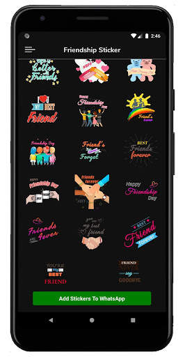Friendship Day Stickers 2020 for WhatsApp screenshot 2
