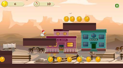 Super Chicken Runner Dash скриншот 2