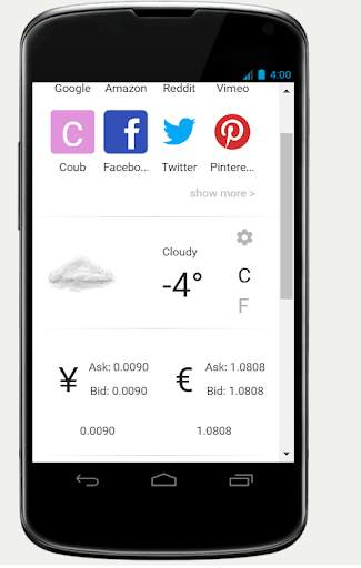 QuickBrowse Fast Light Browser screenshot 4