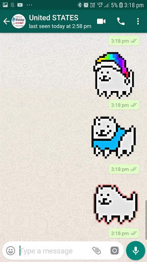 Undertale Adesivos Para Whatsapp- WaStickerApps screenshot 6