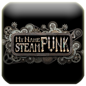 3D My Name Steampunk Fonts LWP icon