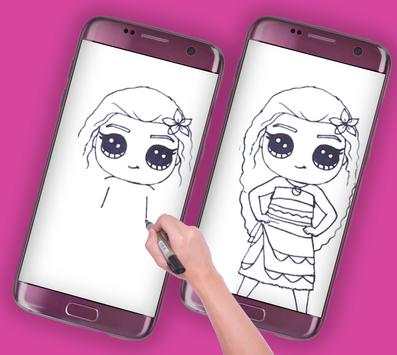 How To Draw Disney Moana screenshot 3