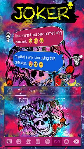 Clown It Joker Face Keyboard स्क्रीनशॉट 6