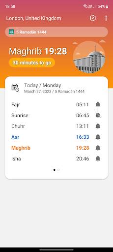 SalatKu - Prayer Times, Azan screenshot 1