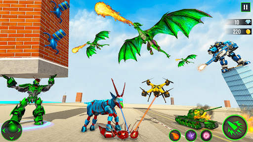 Goat Robot Car Game Robot Game screenshot 5