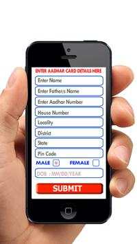 Fake Aadhar Card Maker Prank screenshot 1