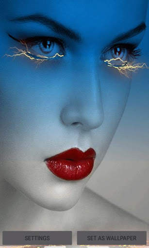 Eyes Light Live Wallpaper screenshot 1