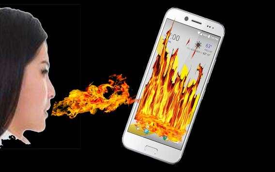 Fire Screen Prank screenshot 5
