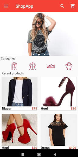 Shopping App Example screenshot 5