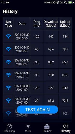 SpeedTest screenshot 4