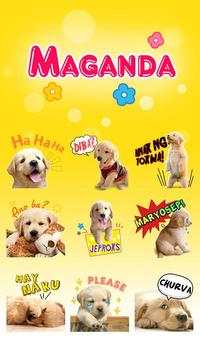 GO Keyboard Sticker Maganda screenshot 1