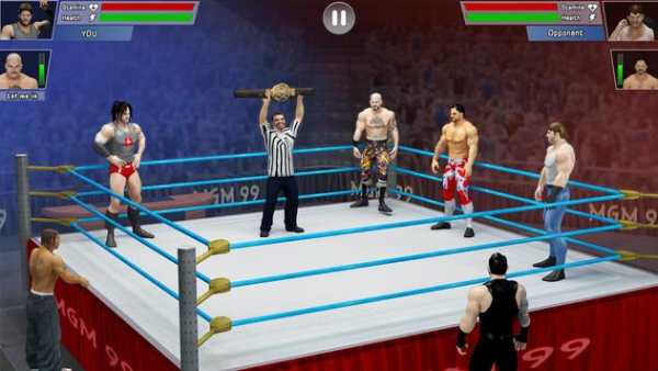Royal Wrestling Rumble 2019: World Wrestlers fight screenshot 1