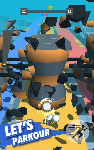 Funny Run Race 3D screenshot 2