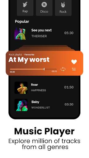 Music Player - Volume Booster And Equalizer screenshot 1