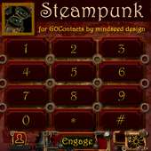 Steampunk GO ContactsEx Theme on 9Apps