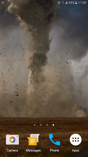Tornado 3D Live Wallpaper screenshot 1