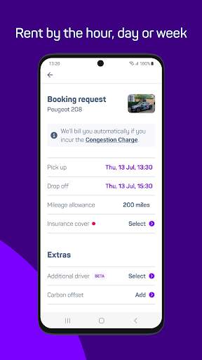 Hiyacar - Car Hire, Carsharing screenshot 3