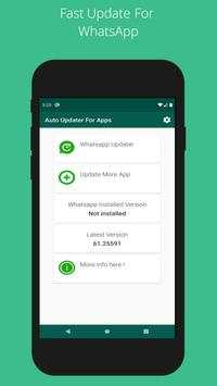 Auto Updater For Whatsapp screenshot 1