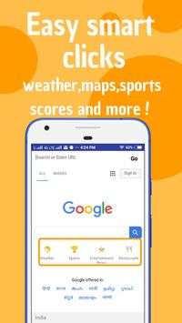GO! browser - web browsing, private, fast, video screenshot 3