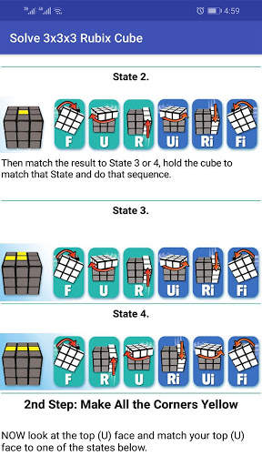 How To Solve a Cube 3×3×3 Step By Step screenshot 5