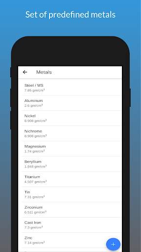 Metal Weight Calculator - Metallo screenshot 2