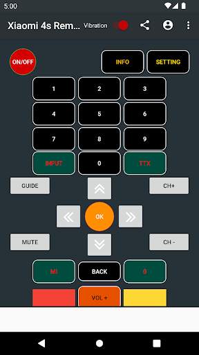 Remote for mi Tv 4s screenshot 1