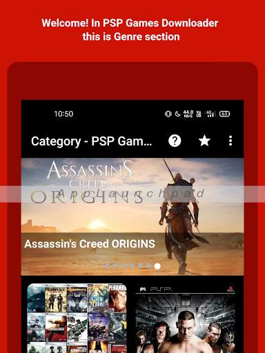 PSP Games Downloader - PSP PSX PS2, ISO & CSO Roms screenshot 17