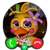 Fake Call From Toy Chica icon