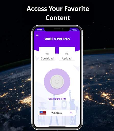 Wall VPN Pro - Free VPN Fast & One Tap VPN Proxy screenshot 3