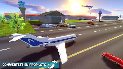 Ciudad Juego de volar en avion screenshot 6