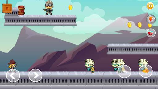 Zombie war and shooting game screenshot 2