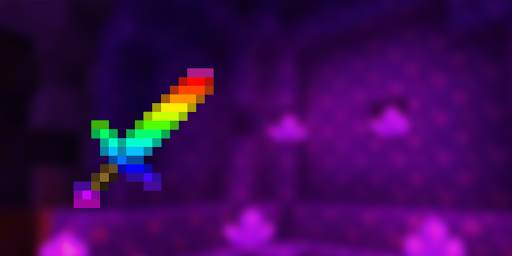 Rainbow Sword Mod for Minecraft screenshot 2