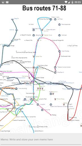 BANGKOK BUS MAP screenshot 6