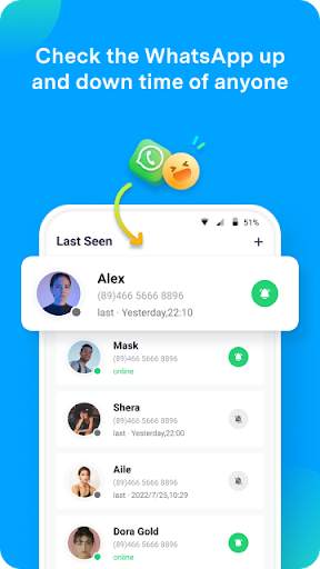 WaLastseen：WhatsApp Tracker screenshot 2