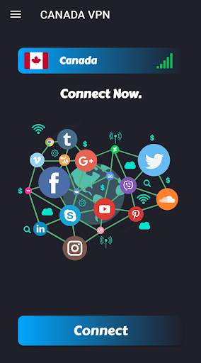 CANADA VPN - Unlimited Free VPN & Fast Free VPN screenshot 1