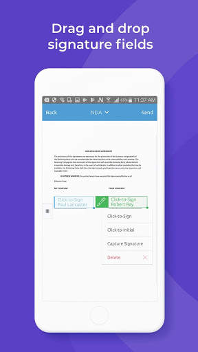 OneSpan Sign - eSign PDF & eSignature Documents screenshot 7
