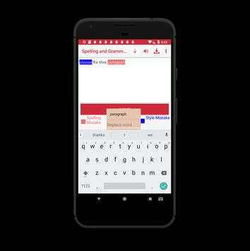 Spelling and Grammar Corrector скриншот 3