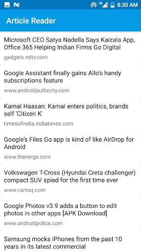 Read Article Offline screenshot 3