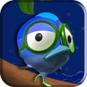 Angry Hopping Bird icon