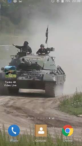 Tanks 4K Video Live Wallpaper screenshot 4