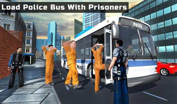 Police Bus Transporter 3D Prisoner Jail Transport screenshot 19
