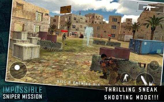 Impossible Sniper Mission 3D screenshot 6